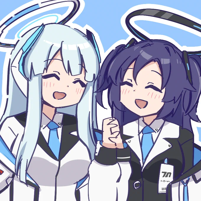 ノア ユウカ #ブルアカ 