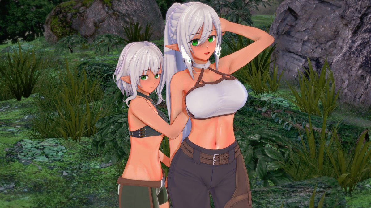 ダークエルフ姉妹 