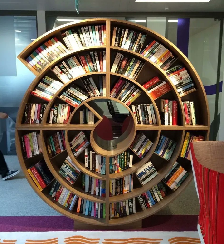 Spiral #bookcase