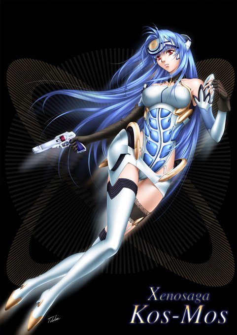 1枚目ゼノサーガのKOS-MOSさん。
2枚目昔にみずがめ座のイメージで描いた絵。
3枚目OVA版ワーズワースのシャロン影の一族編の落書き。
4枚目3枚目と同じ仕様だけど描いてる途中でボツになった服装差分。
青色も大好き。😉

#あなたのあお色の作品を見せてください 