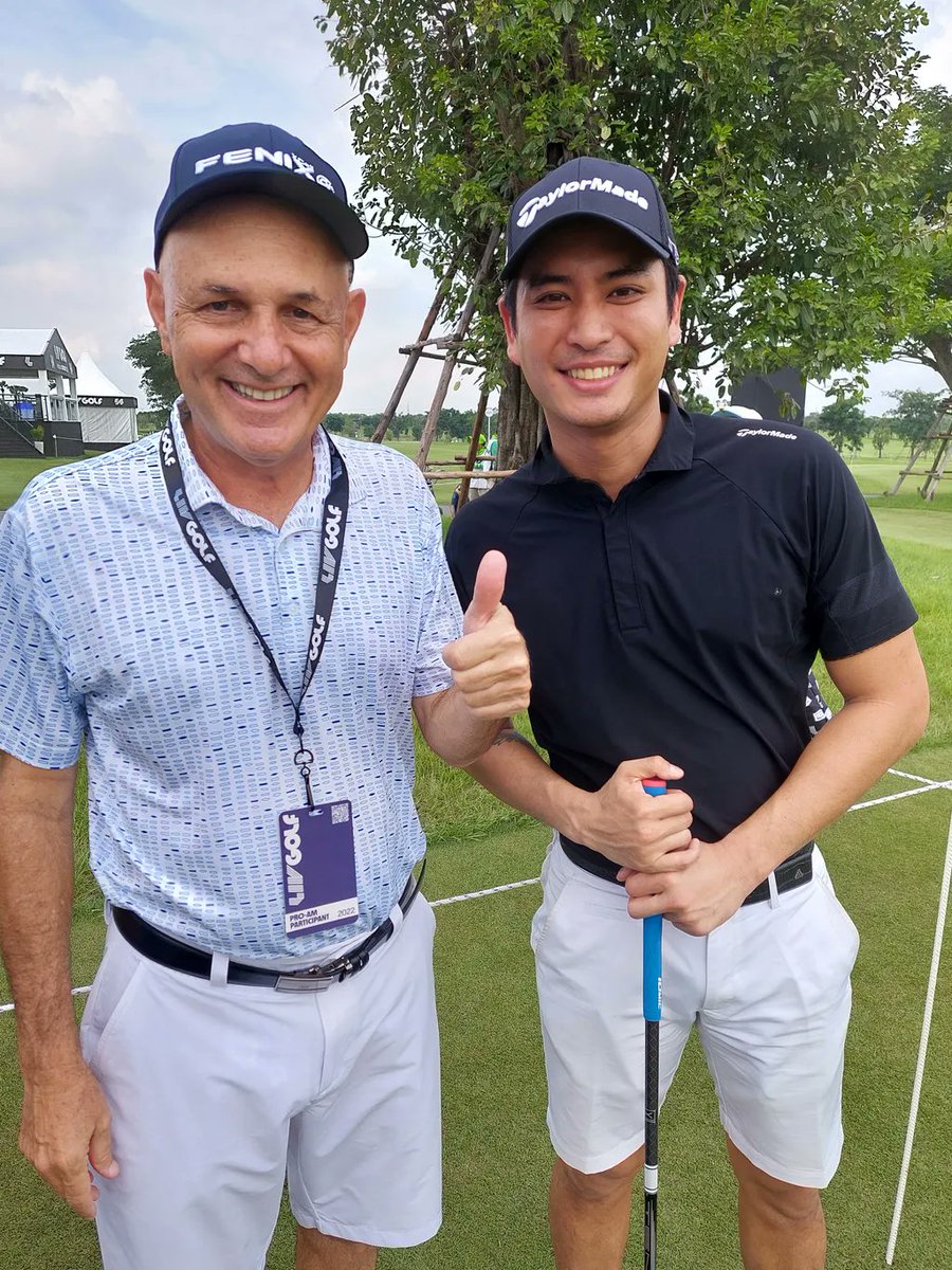 golf_asian's tweet photo. 🏌🏆  Four Number 1’s at LIV Golf Bangkok!
Mark Siegel CEO at Golfasian, Asia’s number one golf tour operator, thought he was just going to enjoy a normal round of golf at the LIV Golf Bangkok pro-am at Thailand’s latest course Stonehill. 
https://t.co/5EqzzkIA1U 
#livgolf #liv https://t.co/CmoiufHnAE