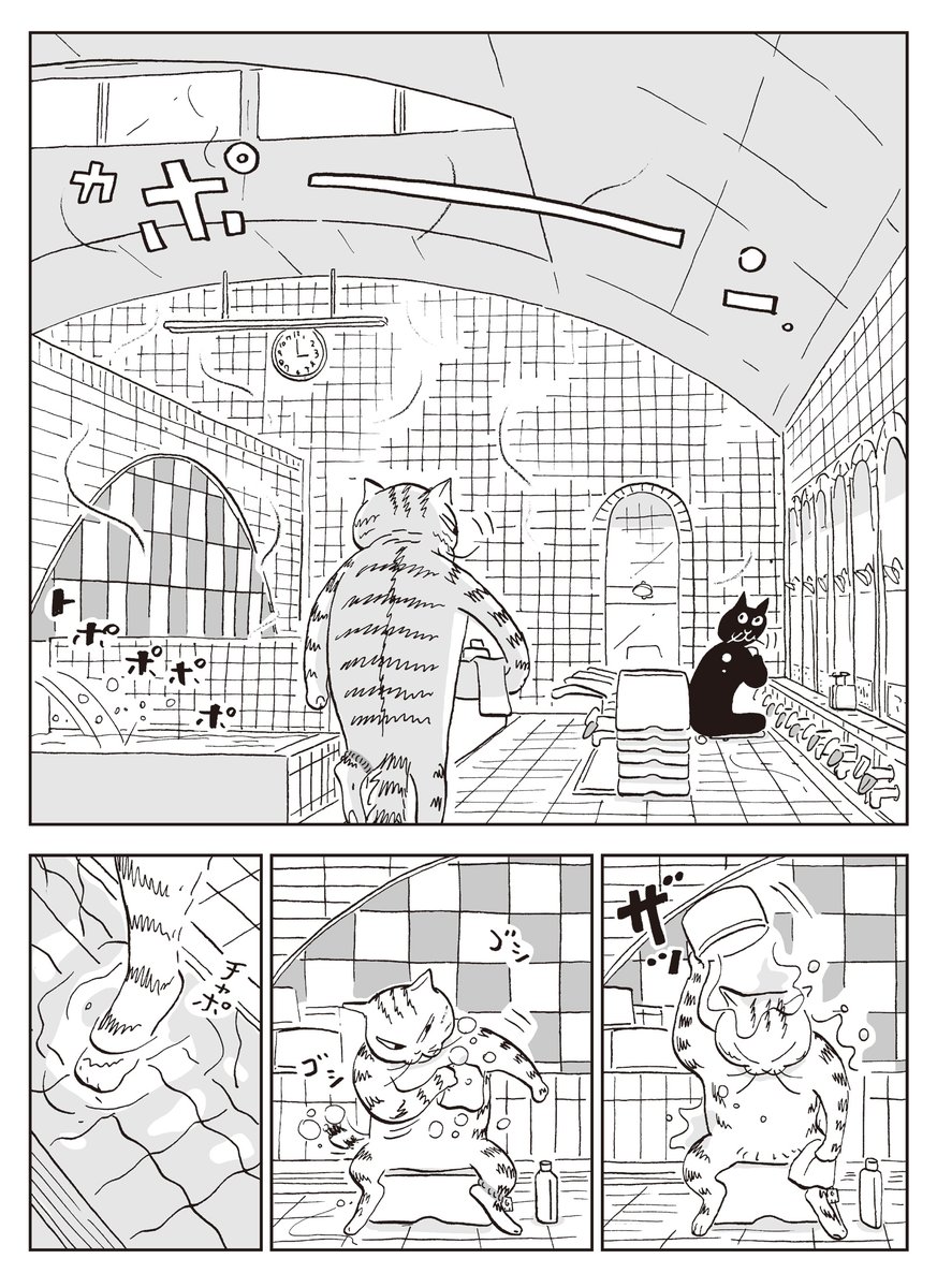 銭湯の日ということで…
『みゃーこ湯のトタンくん』
ミシマ社より発売中です♨
銭湯ネコマンガ、試し読みはこちらから。

https://t.co/sj8f34YXeC 