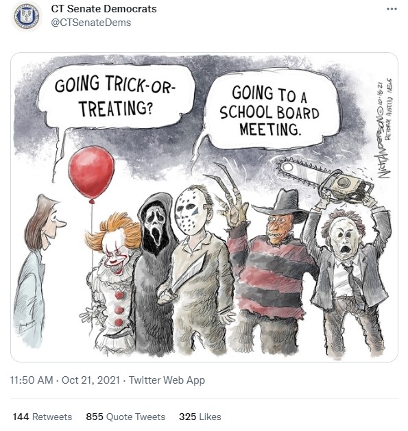 WestHartfordGOP's tweet photo. @CTGOP @CTSenateDems @SecCardona @GovNedLamont @JahanaHayesCT @JoeCourtneyCT Remember this gem from the Connecticut Democrats last October? https://t.co/6Vk0xYGRF8