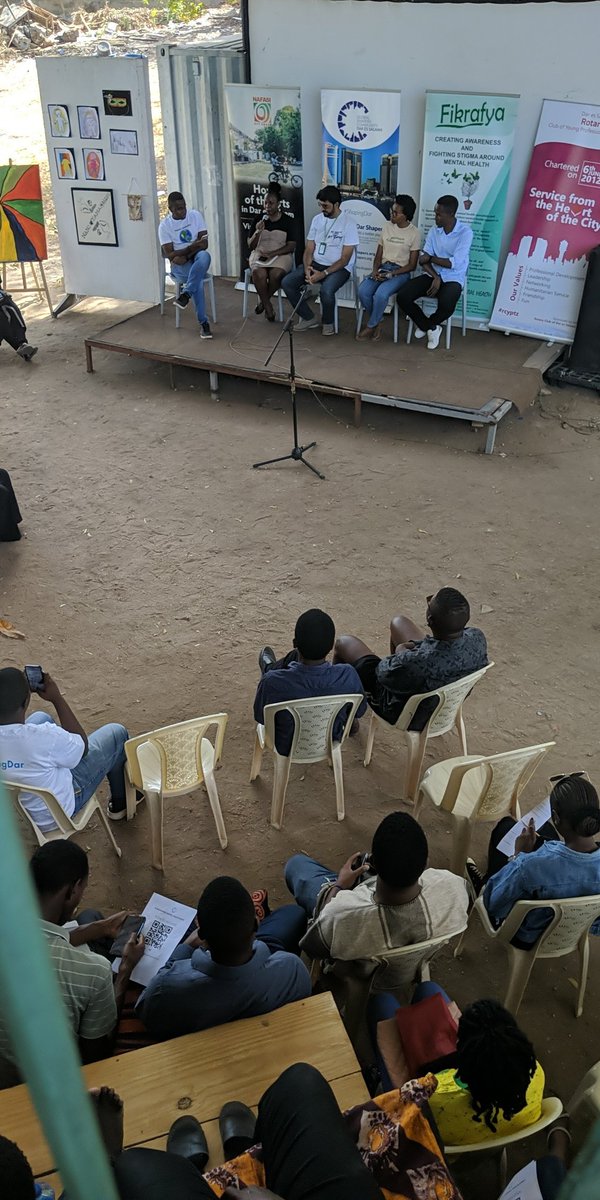 DarShapers's tweet photo. #mentalhealthday2022
We closed the Mental Health and Arts Festival with a bang. Your #mentalhealth your #health. 
Thank you everyone who showed up at @nafasiartspace .Keep following our social media for more is coming from @DarShapers 
#MentalHealthMatters #MentalHealthAwareness https://t.co/WMTcFikZnz