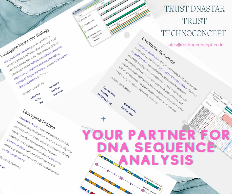 TechnoConcept's tweet photo. Contact us for Lasergene software at sales@technoconcept.co.in https://t.co/g9MKt5cNCo