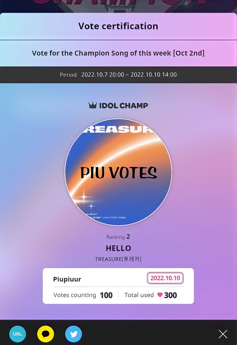 Lxvec_'s tweet photo. congrats #TREASURE this your proof, follow me for more giveaway votes comeback https://t.co/HNbRon8JXw