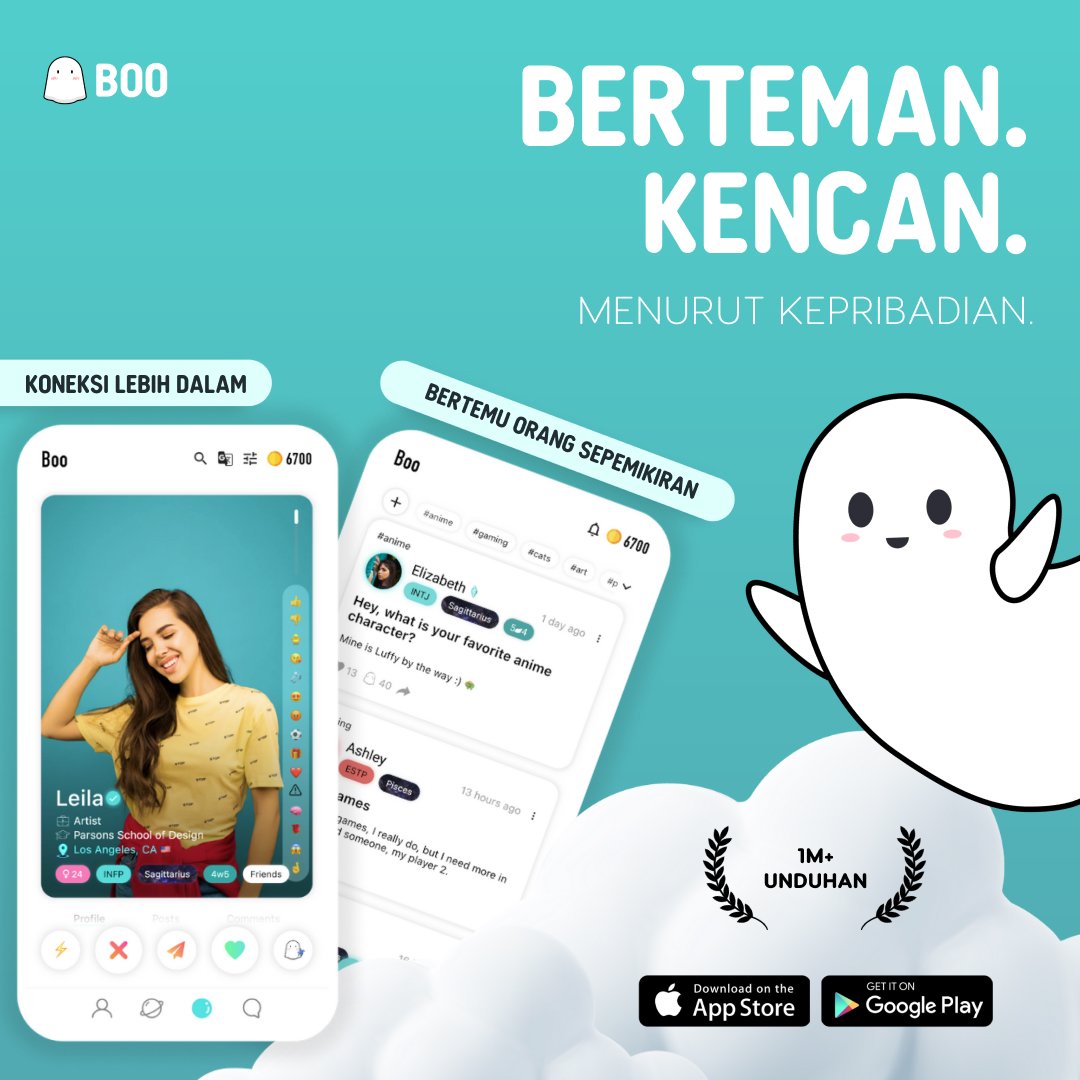 Boo Indonesia tweet media
