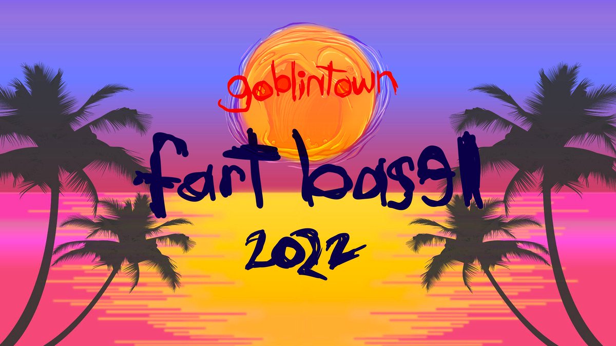 Don’t piss on the floor this time, #GoblinTown This isn’t NYC. This is the “super bowl of art”. Just be good goblins. Consume, spend, obey. :) And whatever you do, don’t steal anything. ;)