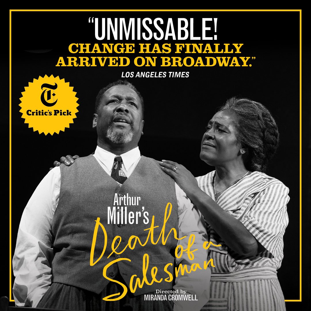 It’s been a long time coming!

#SalesmanOnBroadway is a “historic, unmissable production” (<a href="/latimes/">Los Angeles Times</a>) unlike any other.