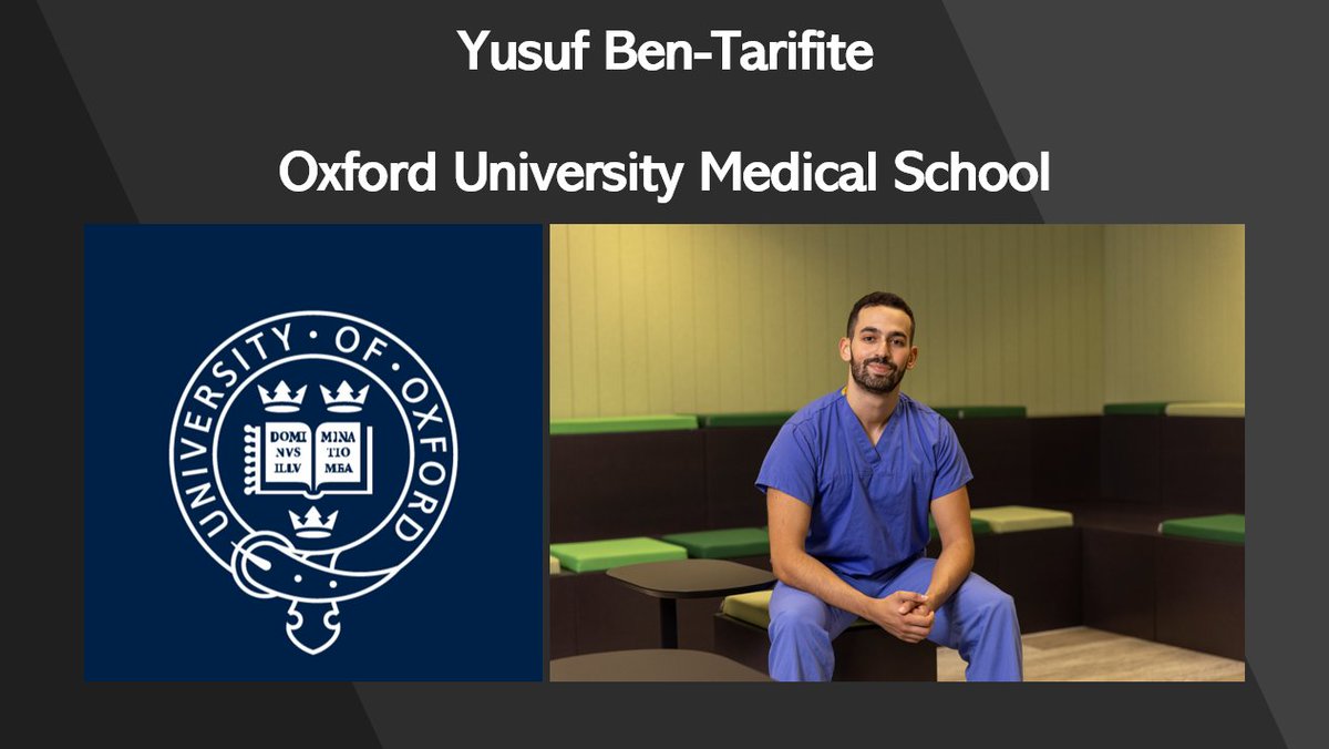 Champ1Diversity's tweet photo. Congratulations to @UniofOxford medical student Yusuf Ben-Tarifite on being the main winner of the 2022 Akindolie Medical Scholarship!

More about Yusuf at:

https://t.co/k4OP7KmVIO

#medicalstudents #medicine #scholarship https://t.co/9ZxKfxKZDv