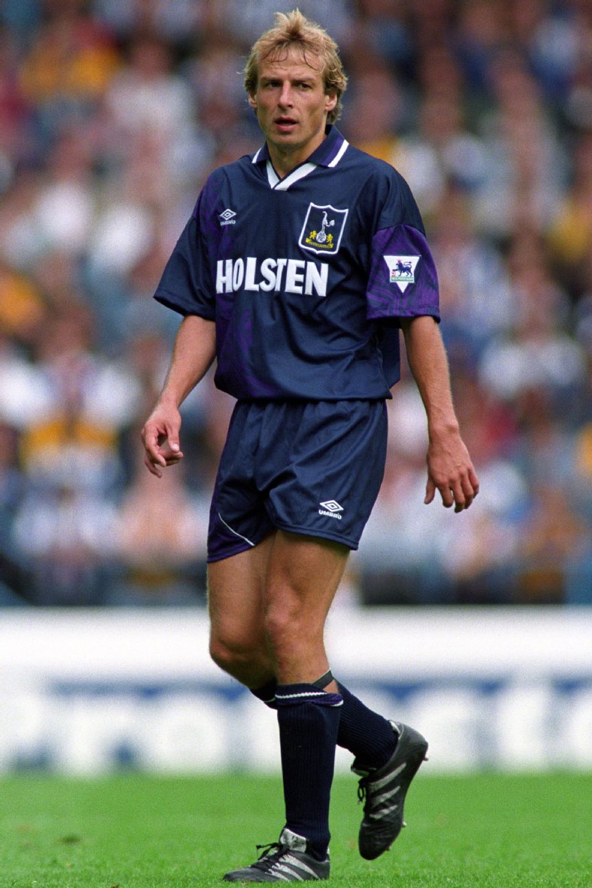 Tottenham Hotspur Away football shirt 1994 - 1995. Sponsored by Holsten