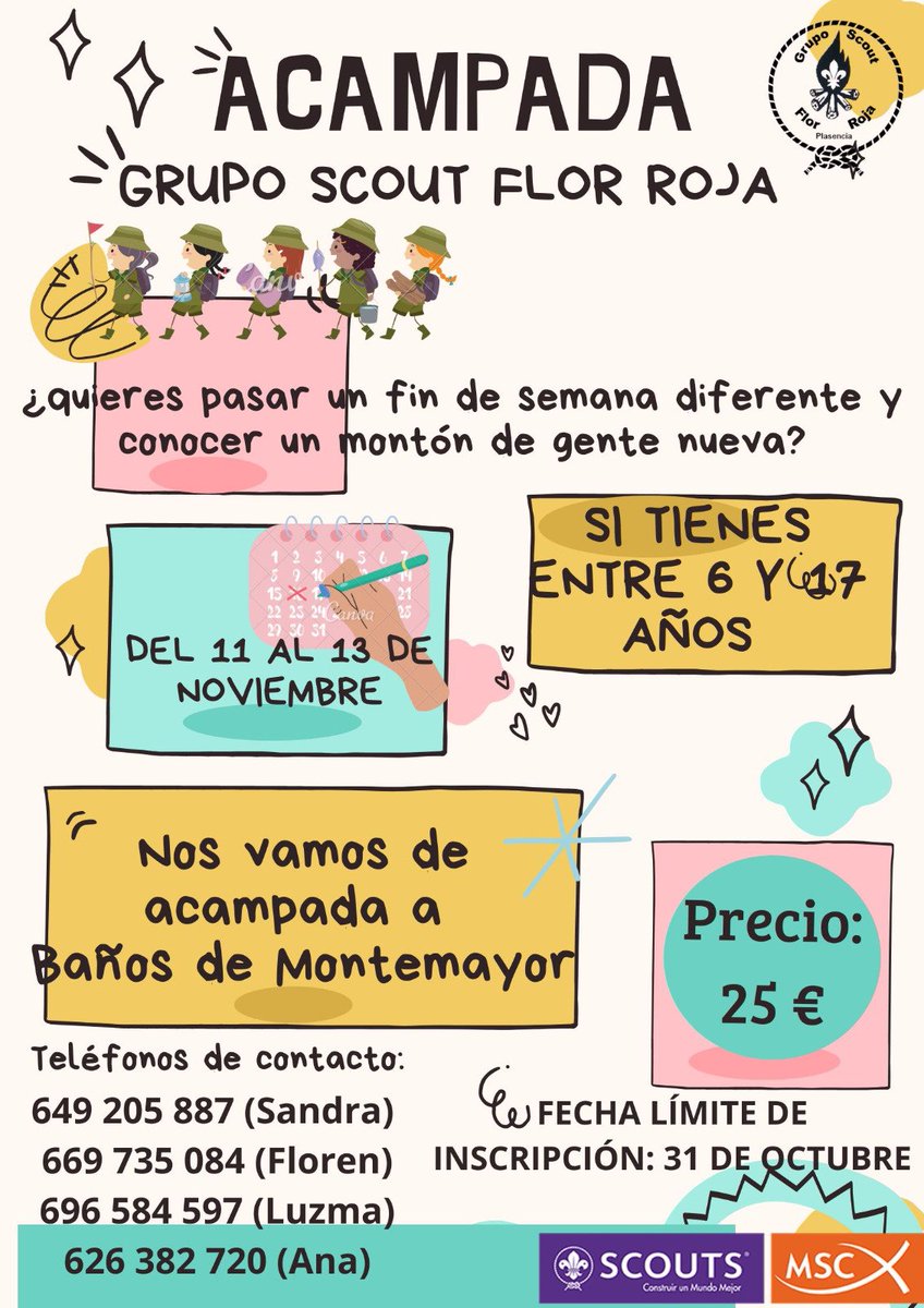 ScoutFlorRoja's tweet photo. Ven a conocernos no te arrepentirás.. https://t.co/1oO5olOCps
