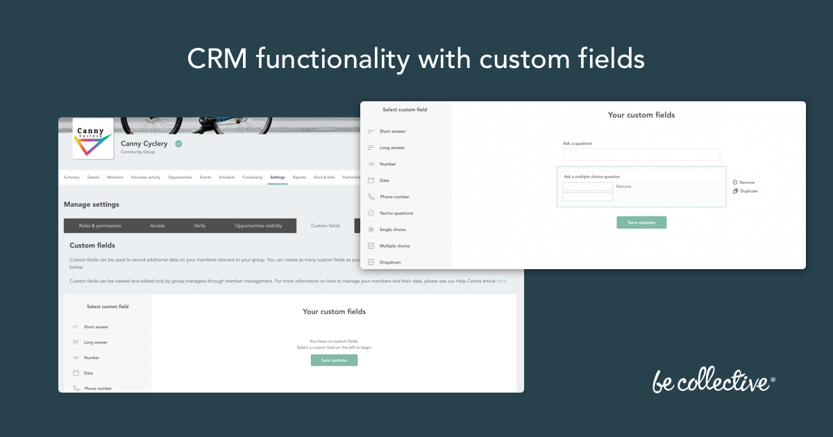 BeCollective_'s tweet image. Say goodbye to spreadsheets, sticky notes and headaches with Be Collective's CRM functionality. Transform your volunteering: bit.ly/3fJCtDY

#VolunteerManagers #VolunteerManagement