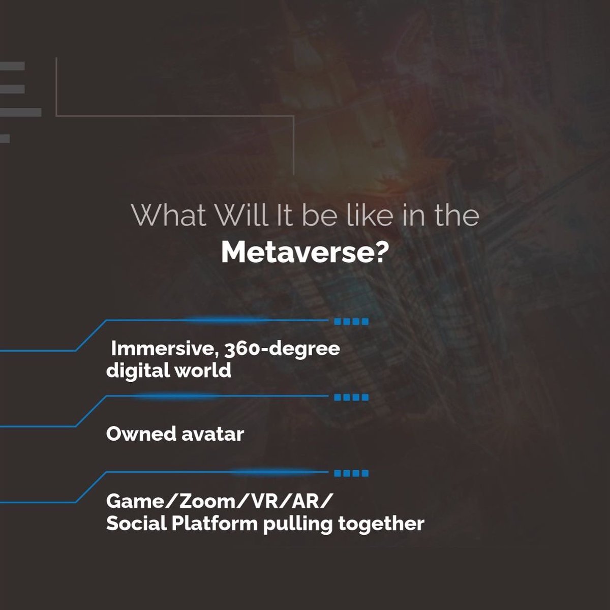 EpicCampGlobal's tweet photo. A fundamental goal of metaverse marketing is to entice your audience so well, that they feel invested in your products. With 360 degree services, our agency can deliver an immersive metaverse experience, encompassing next-generation technology.

#digitalmarketing #Metaverse #epic https://t.co/eNb2moHaNF