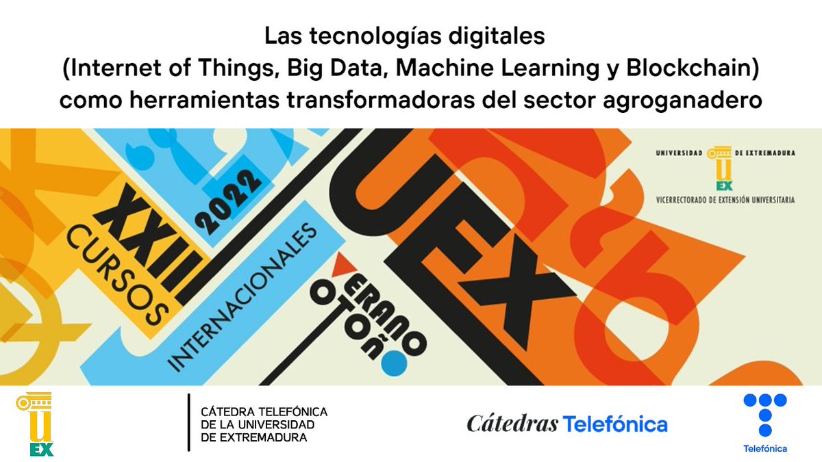 Hemos recopilado en esta entrada de nuestra web todos los vídeos de las ponencias y sesiones de nuestro #CursoVeranoUEx. Podéis verlos aquí ➡ catedratelefonica.unex.es/resumen-de-nue…