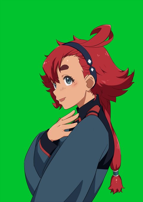 配信用の絵。
本編はまだ観てないのだ。
#水星の魔女 #G_Witch 