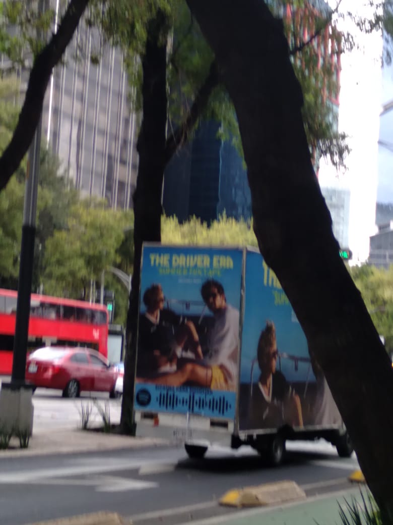 FridaMartinezR5's tweet photo. Hey @thedriverera!!

I made a promotional poster for their new album. Some fans and I paid for this to circulate throughout Mexico City 🇲🇽 We want to have you back here soon 🥺❤ I miss you guys!! 

(the last image is one of the edits I made for this car that toured the city) https://t.co/nB56XBaI36