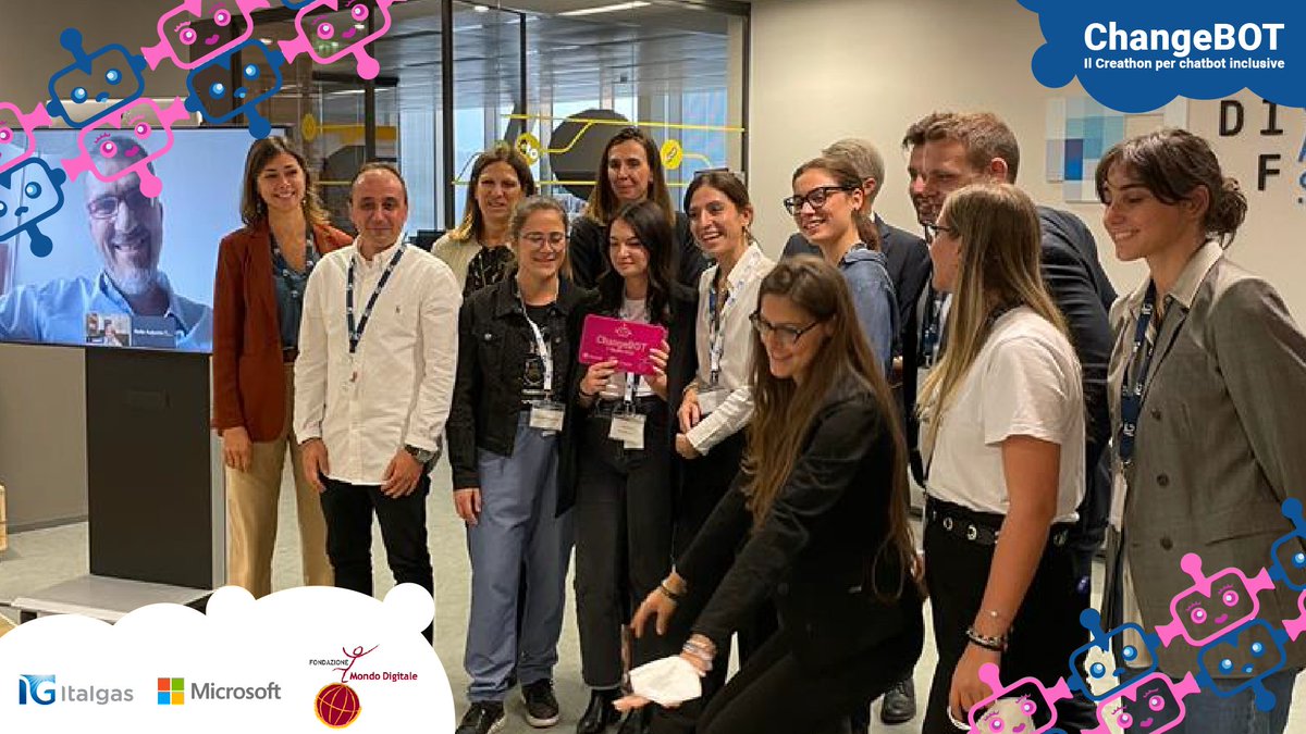 fmdigitale's tweet photo. Buongiorno a tutti!
Oggi al link 🔗https://t.co/d6Y8DLu592
condividiamo
🗓️ agenda della settimana #FMDAcademy
🤖 6 progetti di chatbot ideati dalle universitarie per la sfida #ChangeBOT con @Italgas e @microsoftitalia
🎯 evento di lancio e sfida di #RisingYouth con @SAPItalia https://t.co/hudLQt9L3h