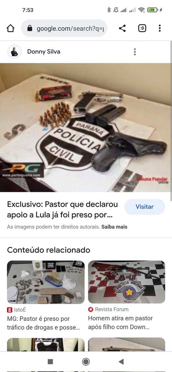 O pastor do lula Paulo Marcelo diz que Bolsonaro e violento porque apoia o porte de arma,mas ele mesmo andava com umas lá em foz do Iguaçu a diferença e que não tinha registro de nenhuma delas.
