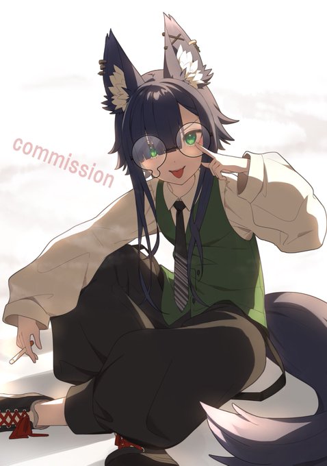 skebでご依頼いただきました!やはりけもみみはいいですねありがとうございました 