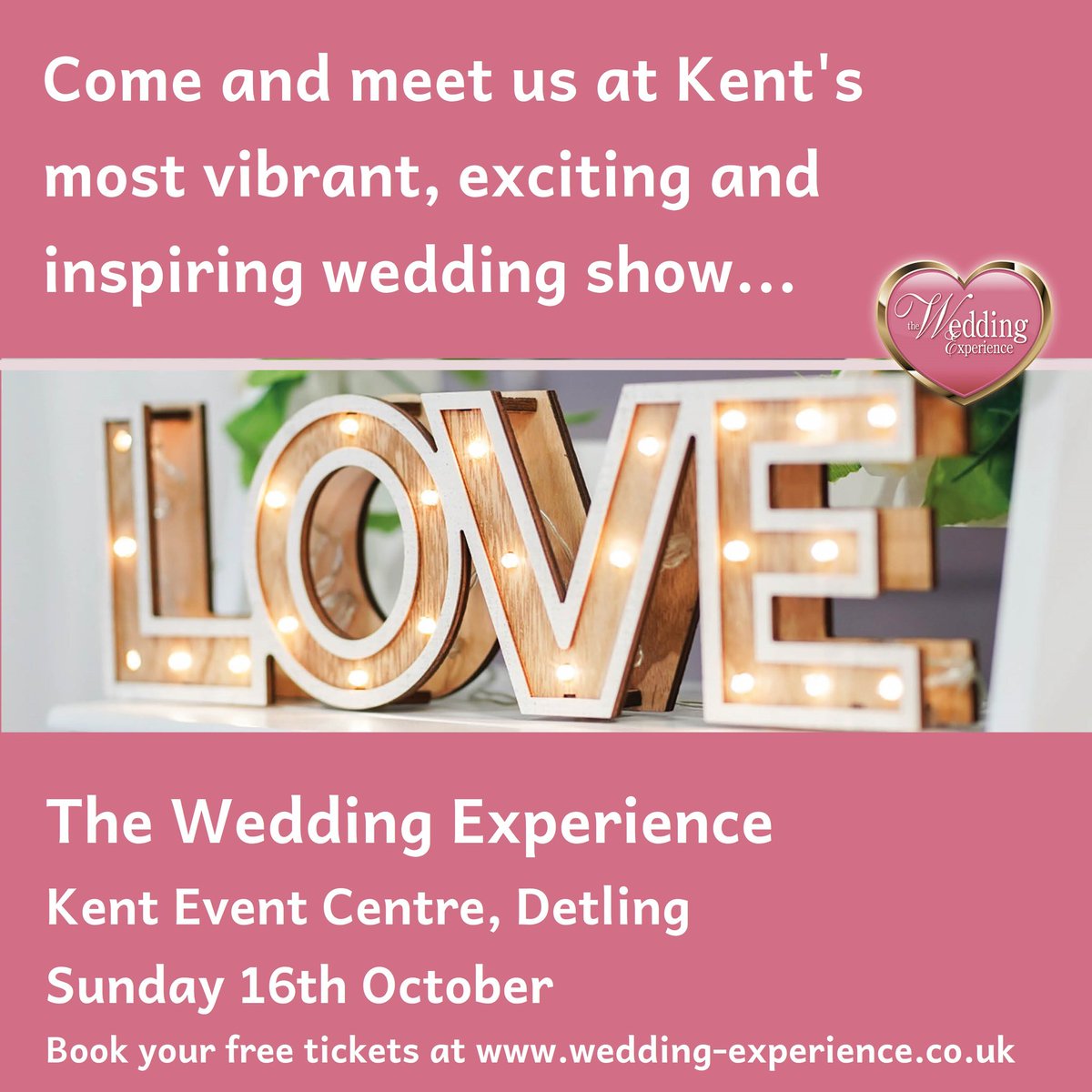 Less than one week to go!!! Book your free tickets now at wedding-experience.co.uk
#akentishceremony #weddingexperience
