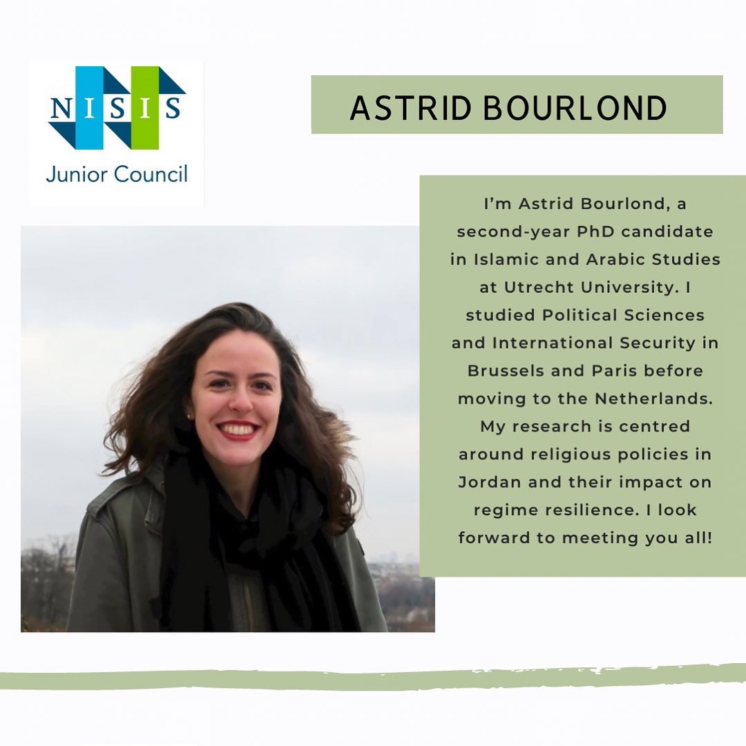 NISIS_School's tweet photo. Today we introduce the third and final member of the junior council! Meet Astrid Bourlond! Get to know their research and of course enjoy a new reading recommendation for this week! 🧑‍🎓📚 https://t.co/2qPWXofm8A
