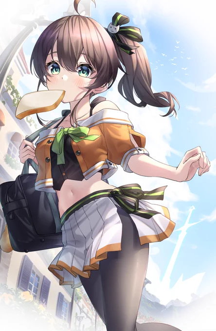 ホロライブ・オルタ3人目まつりちゃん#祭絵 #hololiveALT 