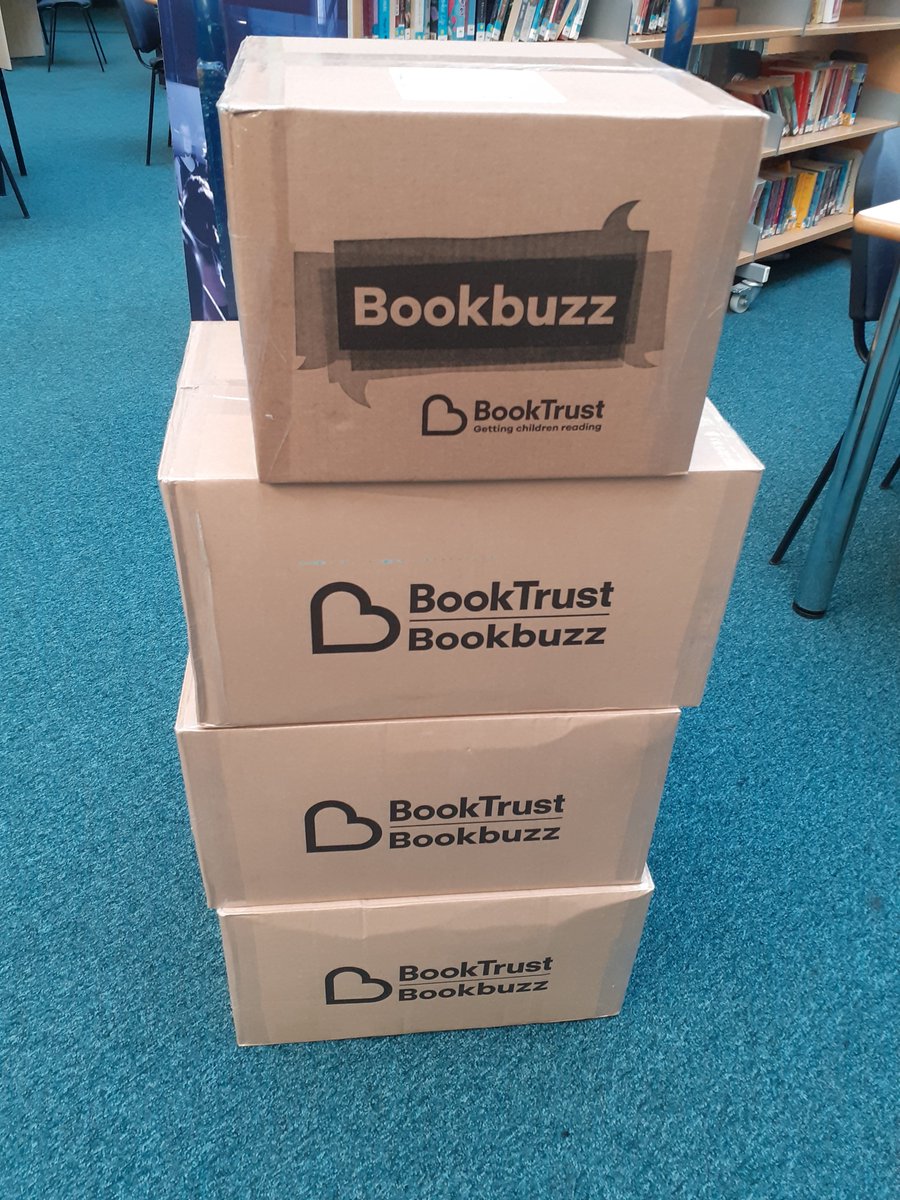 Excited to arrive at work this morning and find our <a href="/Booktrust/">BookTrust</a> #BookBuzz delivery!
I wish every morning was filled with new books

#newbook #readingforpleasure #giftabook #schoolreading #schoollibrary