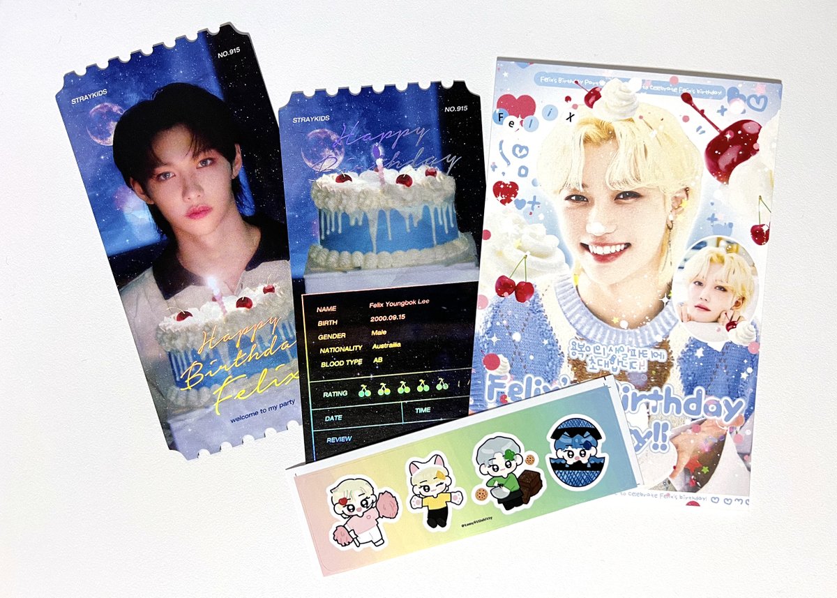 너무 늦어버린 용복이 생일 방탈출 이벤트 후기🥺 아쉽게 참여는 못했지만 주최진분들이 빠르게 안내도 해주시고 따로 특전까지 보내주셨어요 진짜진짜 감동…! 예쁜 이벤트 준비해 주셔서 정말 감사합니다 항상 행복하세요🫶🏻

#스물셋_나의햇살_필릭스
#OurBrightSunFelixDay
#HappyFelixDay