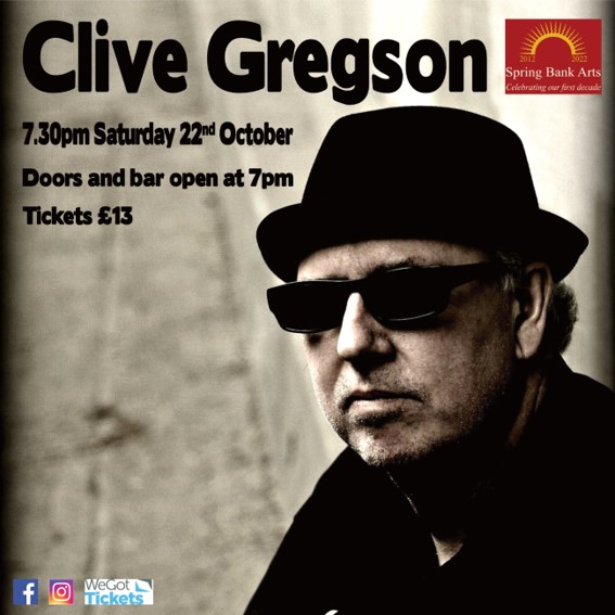 SpringBankArts's tweet photo. Clive Gregson's Final Solo Tour - One of the most respected songwriters of his time with a steady stream of stunning albums throughout his career. Click here for more information and tickets #springbankarts #differentstrings #newmills #livemusic #events https://t.co/JOz0887y4i https://t.co/epwJaHjKq0
