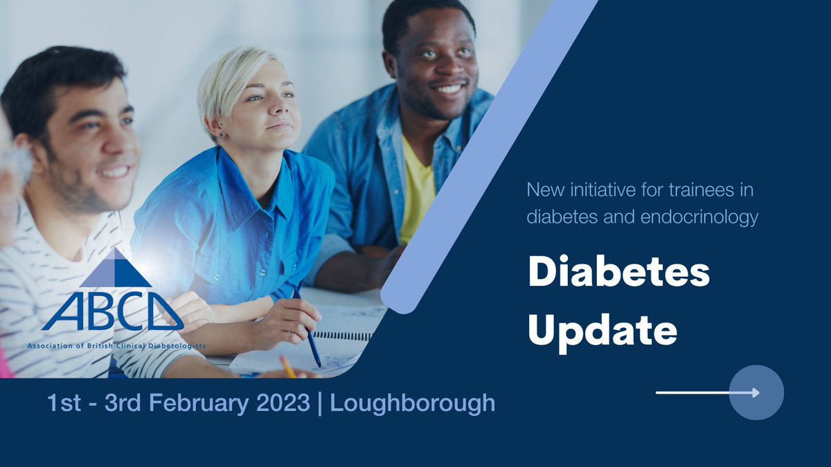 The Diabetes Update programme - 1-3 February 2023. A new initiative for trainees aims to cover the diabetes section of the training curriculum for diabetes and endocrinology issued by the Joint Royal Colleges of Physicians Training Board. Save the date! 📆✅