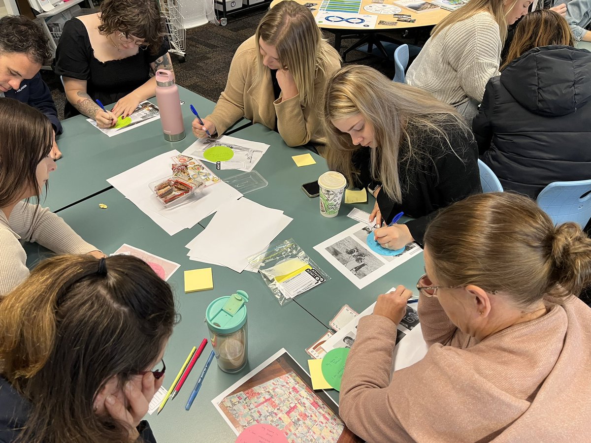mareewhiteley's tweet photo. @jwebbby @MissHDodds @kduncs_perth Inspired by @kjinquiry @JamesNottinghm @GuyClaxton & @beckycarlzon it was an exciting day of #connection & #purpose for 100 educators who really stretched their learning muscles at our PL today - thanks @HarrisdalePS @MissHDodds #GPWIL #PurposefulPedagogies https://t.co/E8ON15JSdz
