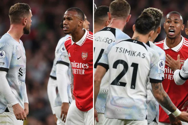 K24Tv's tweet photo. FA launches probe following heated bust-up between Liverpool, Arsenal players https://t.co/M1QIRDUvxL https://t.co/POIgnmkyO9