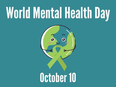 The theme this year is 'Making mental health for all a reality' 🤗

#WorldMentalHealthDay #mentalhealth #WorldMentalHealth