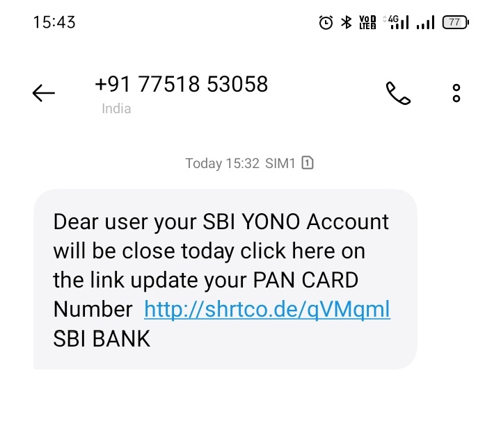 reeshi2589's tweet photo. @TheOfficialSBI @sbigeneral @RBI 
I have received massages for KYC form other unknown number. Please someone take action against that. https://t.co/wPeXm9l87S