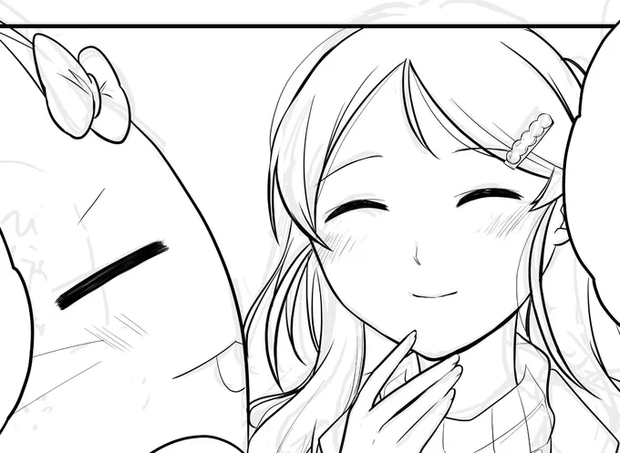 毎日漫画を描いてがんばっています 