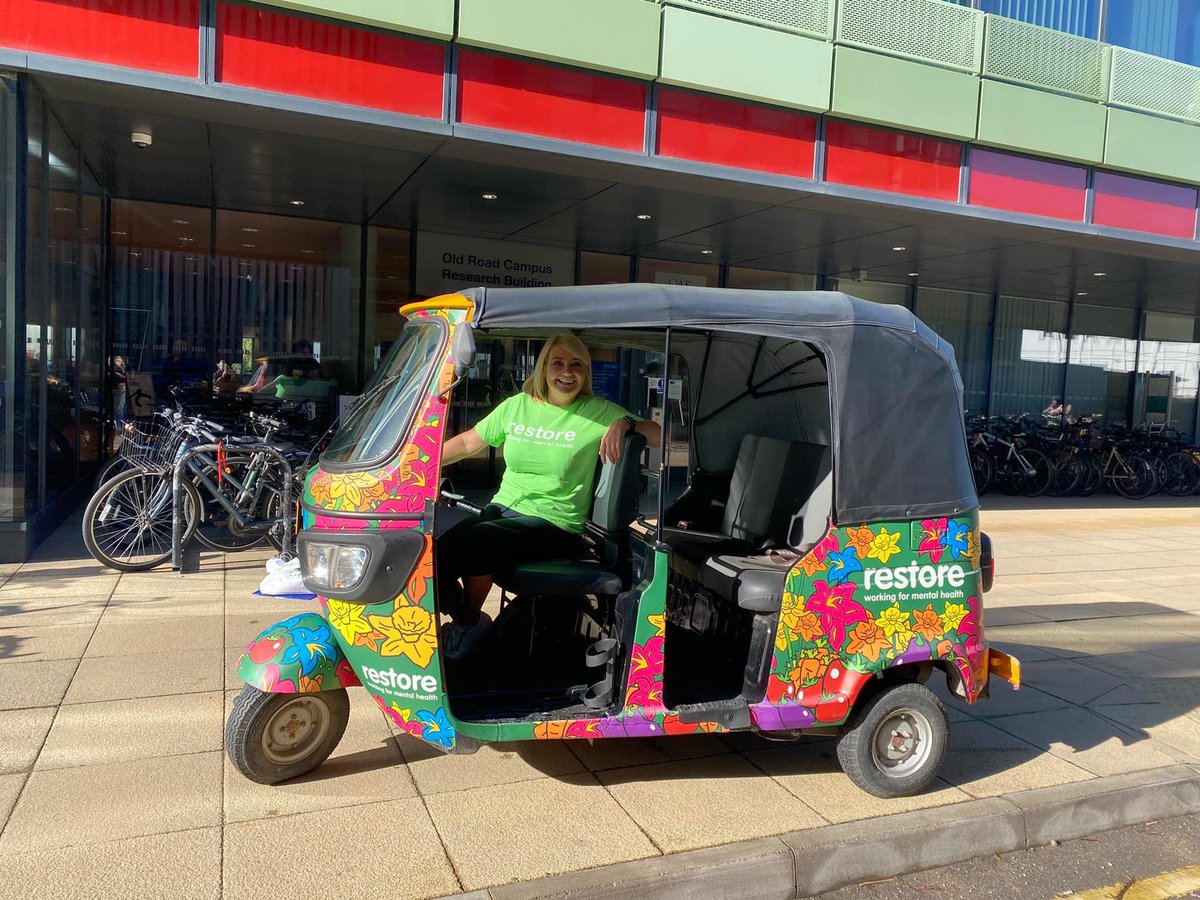 We’re at University of Oxford with the Tuk Tuk as a #TalkingPoint! Come along, say hello and #GetOxfordshireTalking!
