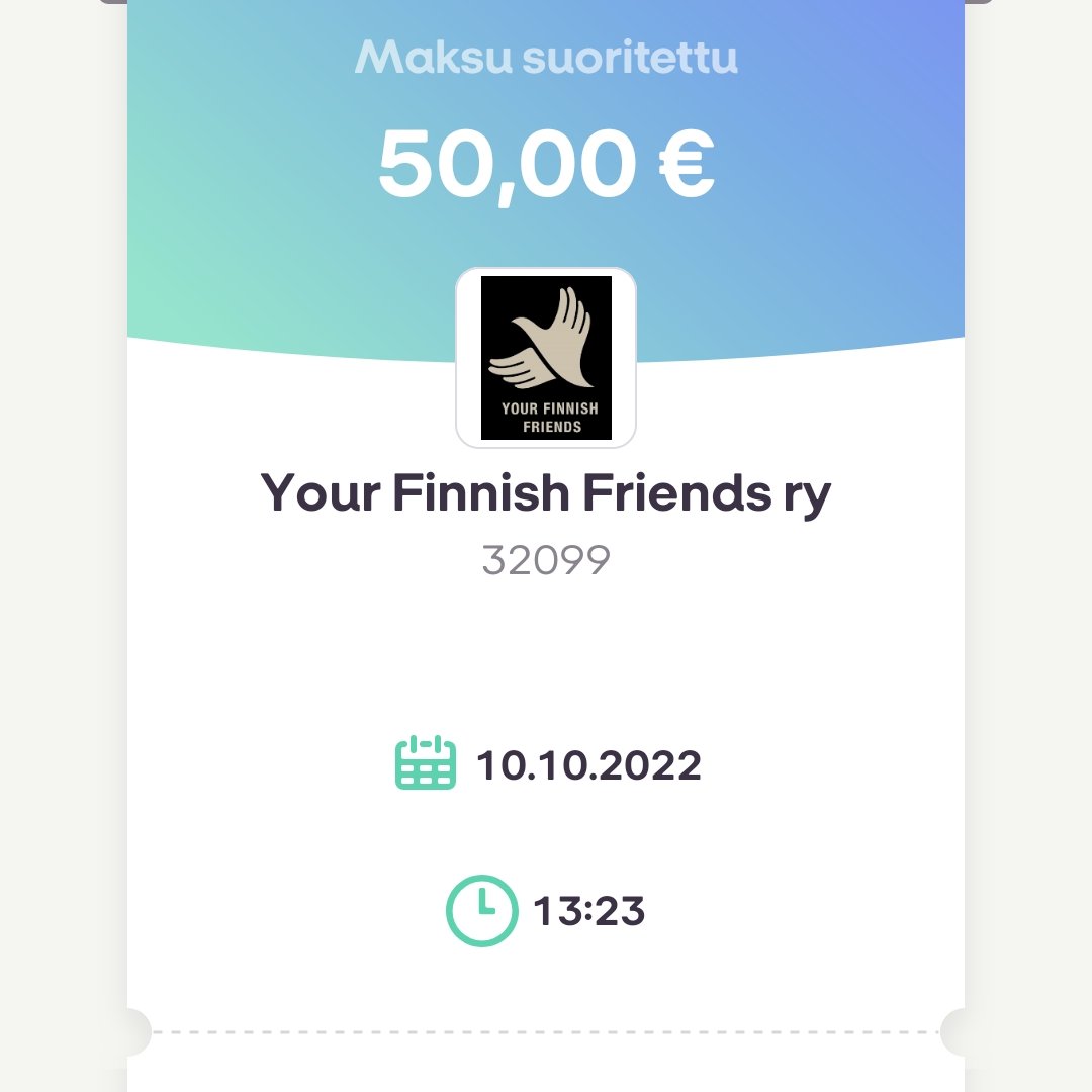 jpolojar's tweet photo. @FinnishRy Pieni avustus. Kiitoksia. https://t.co/roIPphJyft