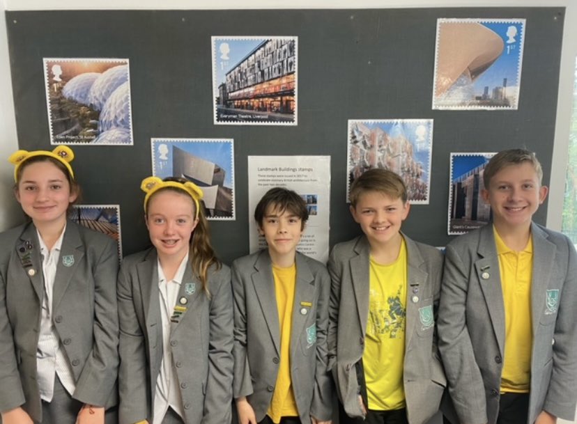 Weaver_Grange's tweet photo. Students from 9 Watson wearing yellow in support of @YoungMindsUK @PSHE_Grange @Grange_Cheshire #helloyellow https://t.co/4F7hK0GZRf