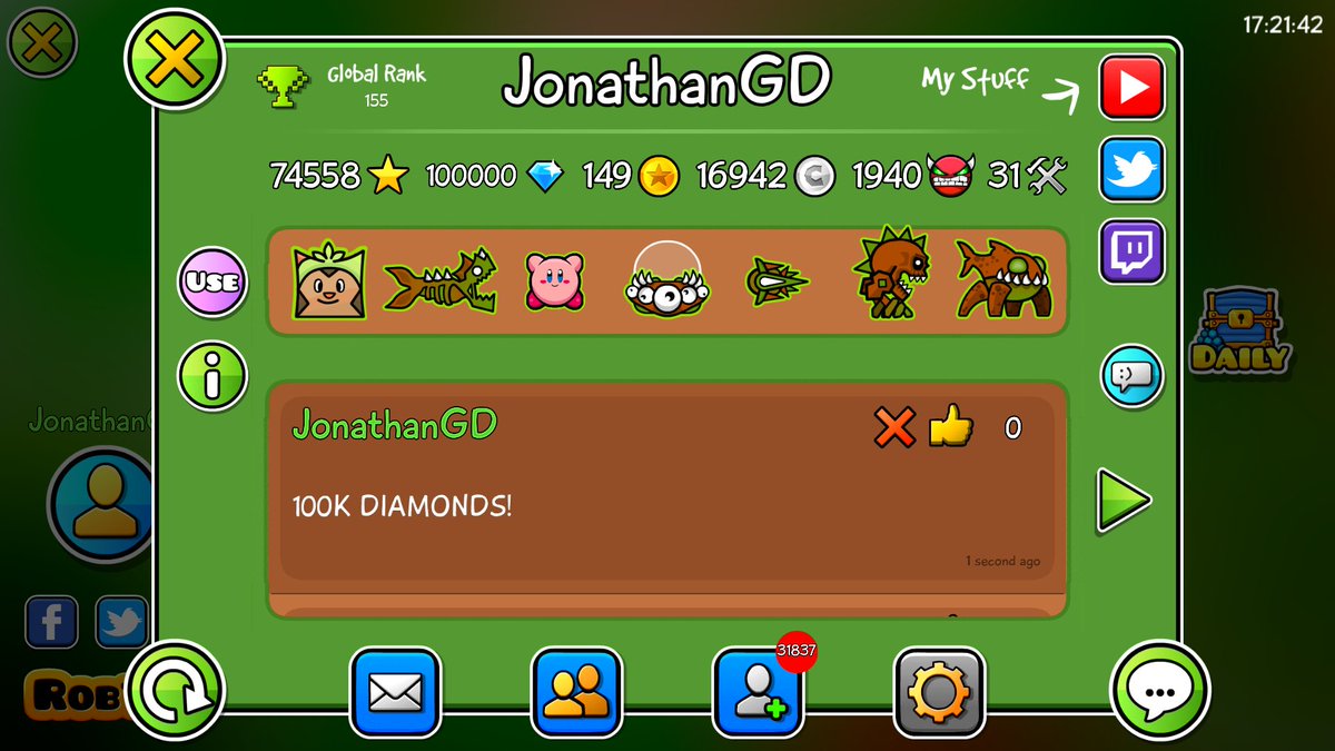 Can't wait for my diamonds play button...