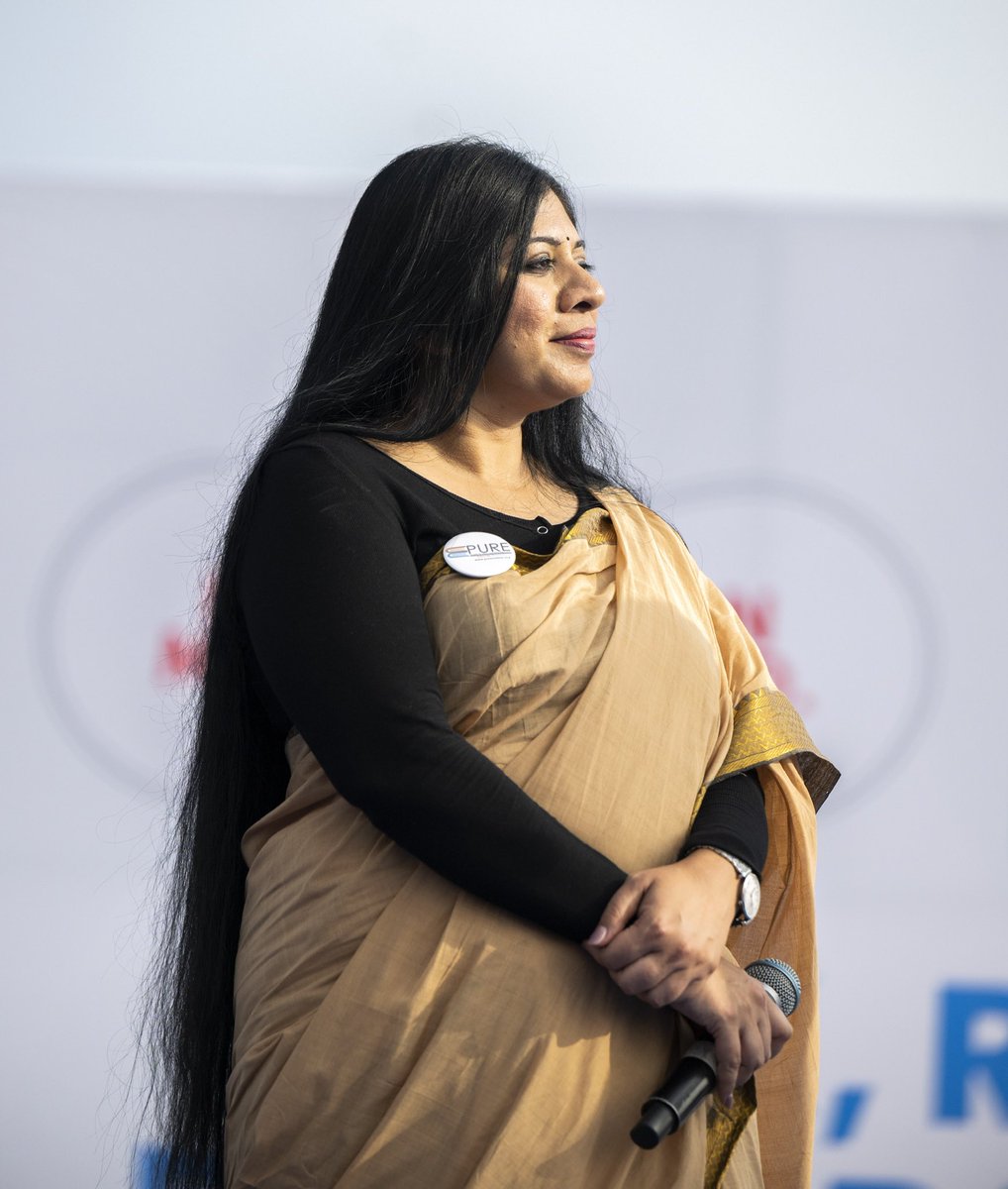 Z9Habib's tweet photo. Madam Shyla Talluri, Founder & Chief Executive Officer of PURE (People for Urban and Rural Education) at #PUREathon2022 https://t.co/XO5wiYTCFu