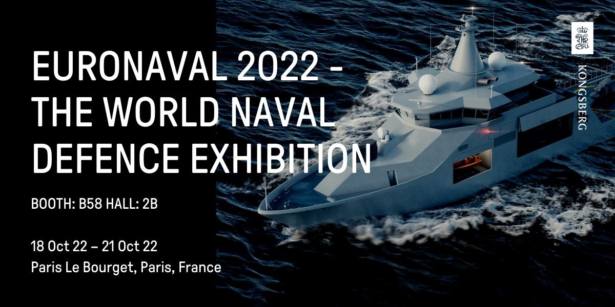 KOGDefence's tweet photo. Euronaval 2022 – the World Naval Defence Exhibition - is almost upon us! 🌊
Remember to stop by our stand B58 Hall 2B for a chat with our defence-experts about #NavalStrikeMissile (NSM) and our #VANGUARD System.
https://t.co/3foBG6RU9A #Euronaval22 #maritimesecurity #maritime https://t.co/tyJReDZ5L0