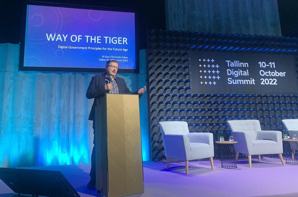 From 🇪🇪 Digital Tiger Leap to <a href="/GovStackGlobal/">GovStack Global</a> Way of the Tiger 🐅. Building interoperable building blocks for e-governances all around 🌍 #tds2022 <a href="/ITU/">Int’l Telecommunication Union</a> <a href="/GermanyDiplo/">GermanForeignOffice</a> <a href="/giz_gmbh/">GIZ</a> <a href="/MFAestonia/">Estonian MFA 🇪🇪 | 🌻 #StandWithUkraine</a> @EstDevEstonia