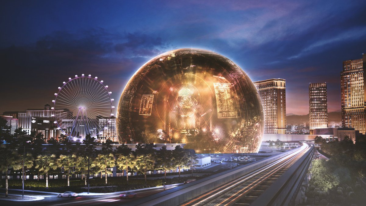 Blooloop's tweet image. A disruptive new entertainment venue: inside the cutting-edge MSG Sphere. 

bit.ly/3ehlAQT