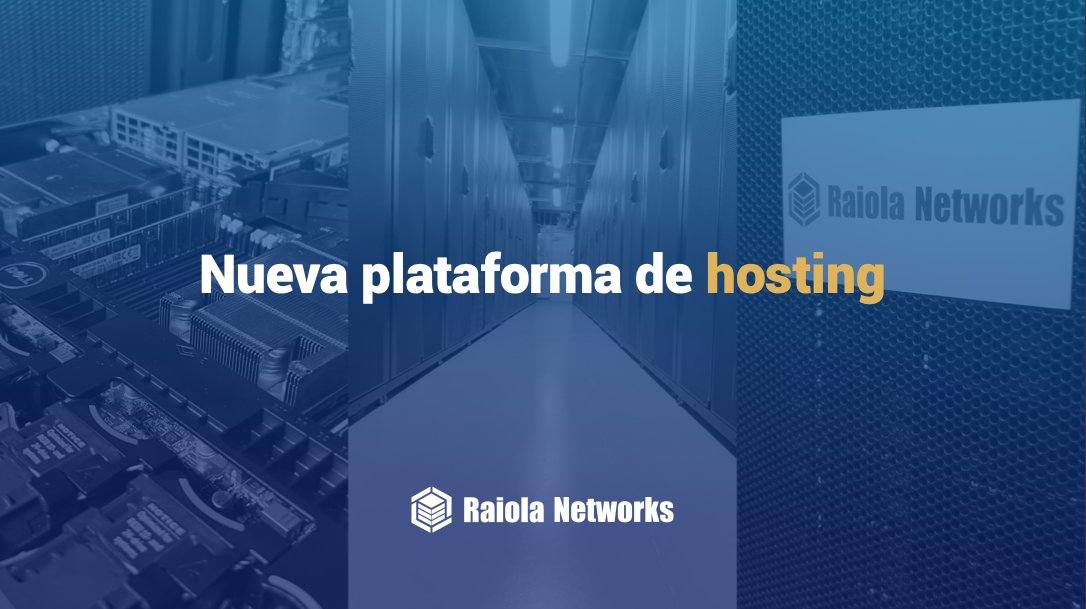 soyMGomez's tweet photo. El Sábado en el @rmcgalicia os presentamos a todos la nueva infraestructura de  @RaiolaNetworks. Un gran salto de calidad para seguir mejorando nuestros servicios.

· CPD en Madrid
· Red BGP propia
· Servidores DELL https://t.co/PugNOZgZo5