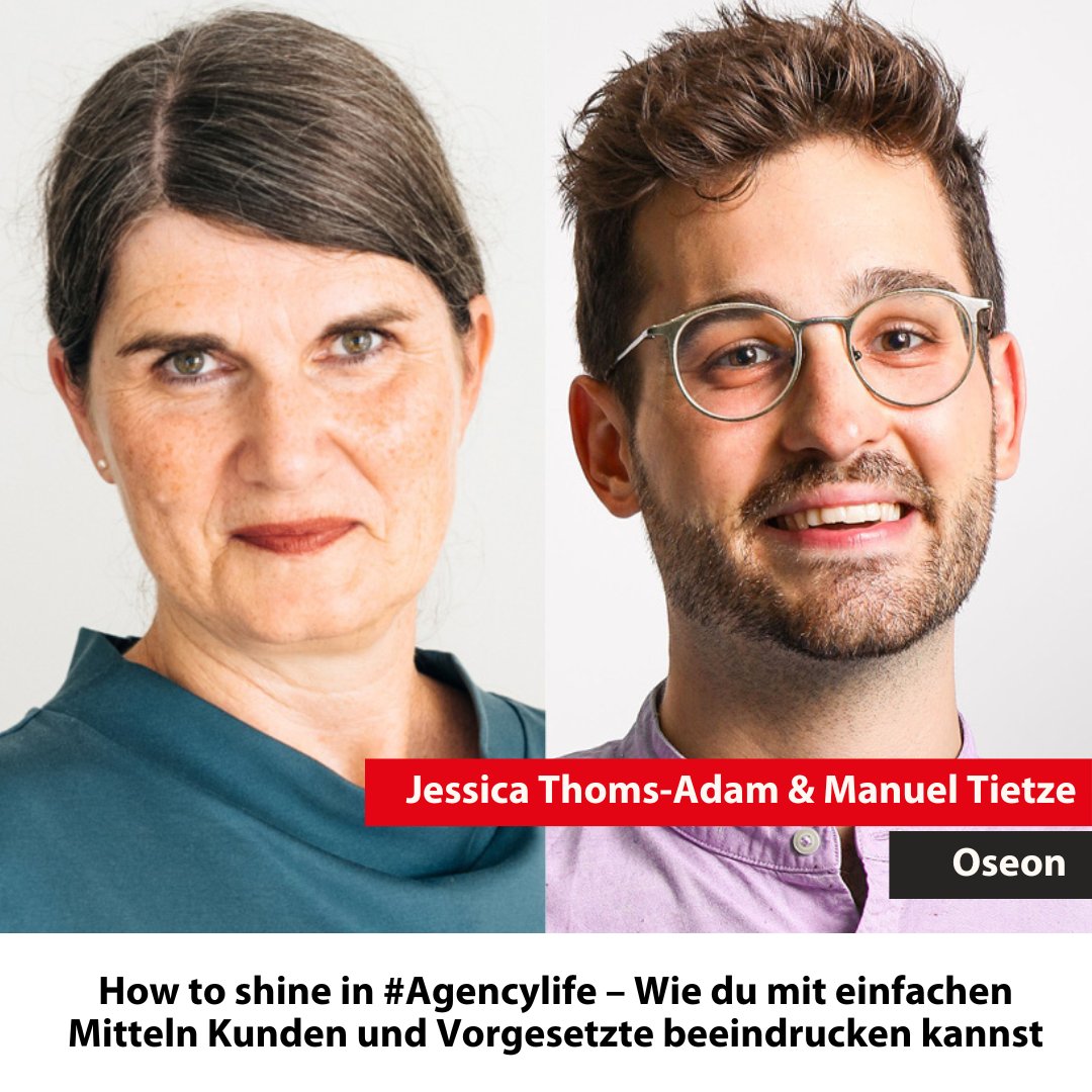 prreport_de's tweet photo. Wie kannst du deinen Ideen Gehör verschaffen und die Ergebnisse deiner Arbeit sichtbar machen? Jessica Thoms-Adam und Manuel Tietze von @oseon verraten dir beim #PRReportCamp am 3. November, wie du für deine Kunden Mehrwert stiftest und deine Beratungs-Skills schärfen kannst. https://t.co/af7mzIBf8I