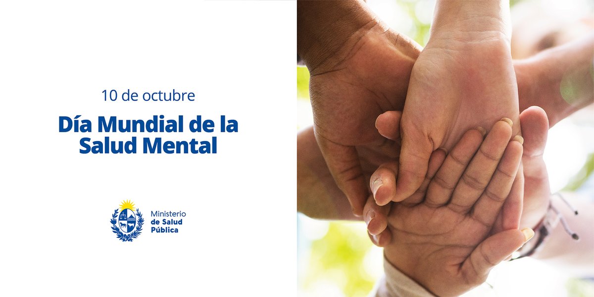 MSPUruguay's tweet photo. Hoy se conmemora el "Día mundial de la salud mental". https://t.co/R3uuk9AZhk