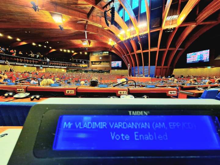 PACE just adopted its Part-Time Session Agenda

The current affairs debate on "Military hostilities between #Azerbaijan and #Armenia, including strikes against settlements and civilian infrastructures" will be discussed today at 16:00 Strasbourg time.