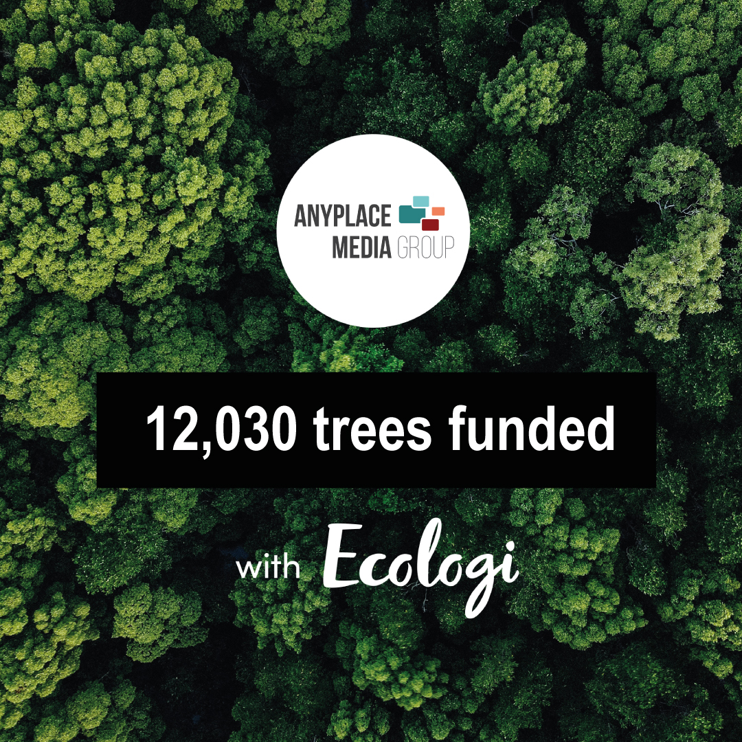 AnyplaceGroup's tweet photo. We are passionate about our planet and continue our commitment to being carbon neutral. We have now planted 12,030 trees as part of our initiative with @Ecologi
We are a climate positive workforce, and all our installs are carbon neutral. https://t.co/H0EcZqjCcD