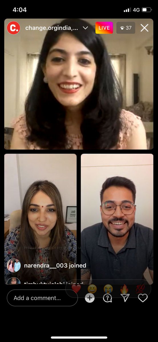 Change.org India (@changeorg_india) on Twitter photo Talk about it!
Please join our Insta live on #WorldMentalHealthDay and listen to <a href="/KanikaDhillon/">Kanika Dhillon</a> & <a href="/mustang_rranjan/">Ronit Ranjan</a> as they share their experiences & struggles of prioritising mental health.
Join here now: instagram.com/change.orgindi… Talk about it!
Please join our Insta live on #WorldMentalHealthDay and listen to <a href="/KanikaDhillon/">Kanika Dhillon</a> & <a href="/mustang_rranjan/">Ronit Ranjan</a> as they share their experiences & struggles of prioritising mental health.
Join here now: instagram.com/change.orgindi…